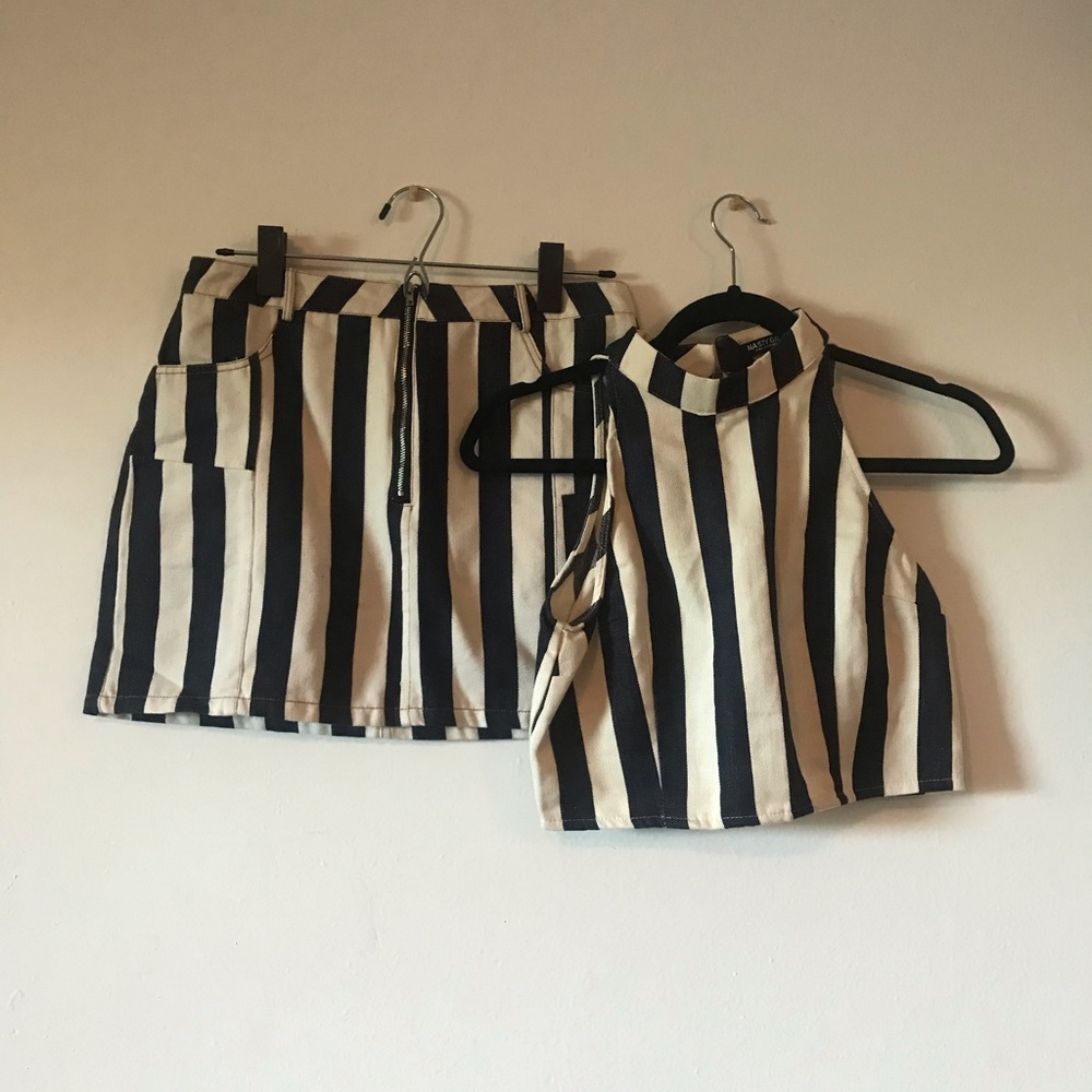 Skirt and top set from nasty gal